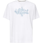 T-shirt con logo stampa frontale <BR/> BM71MG3YPL 100 GIVENCHY 