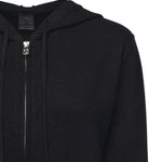 Cardigan con zip in lana e cashmere 105491 A2Q9Z99 PINKO 