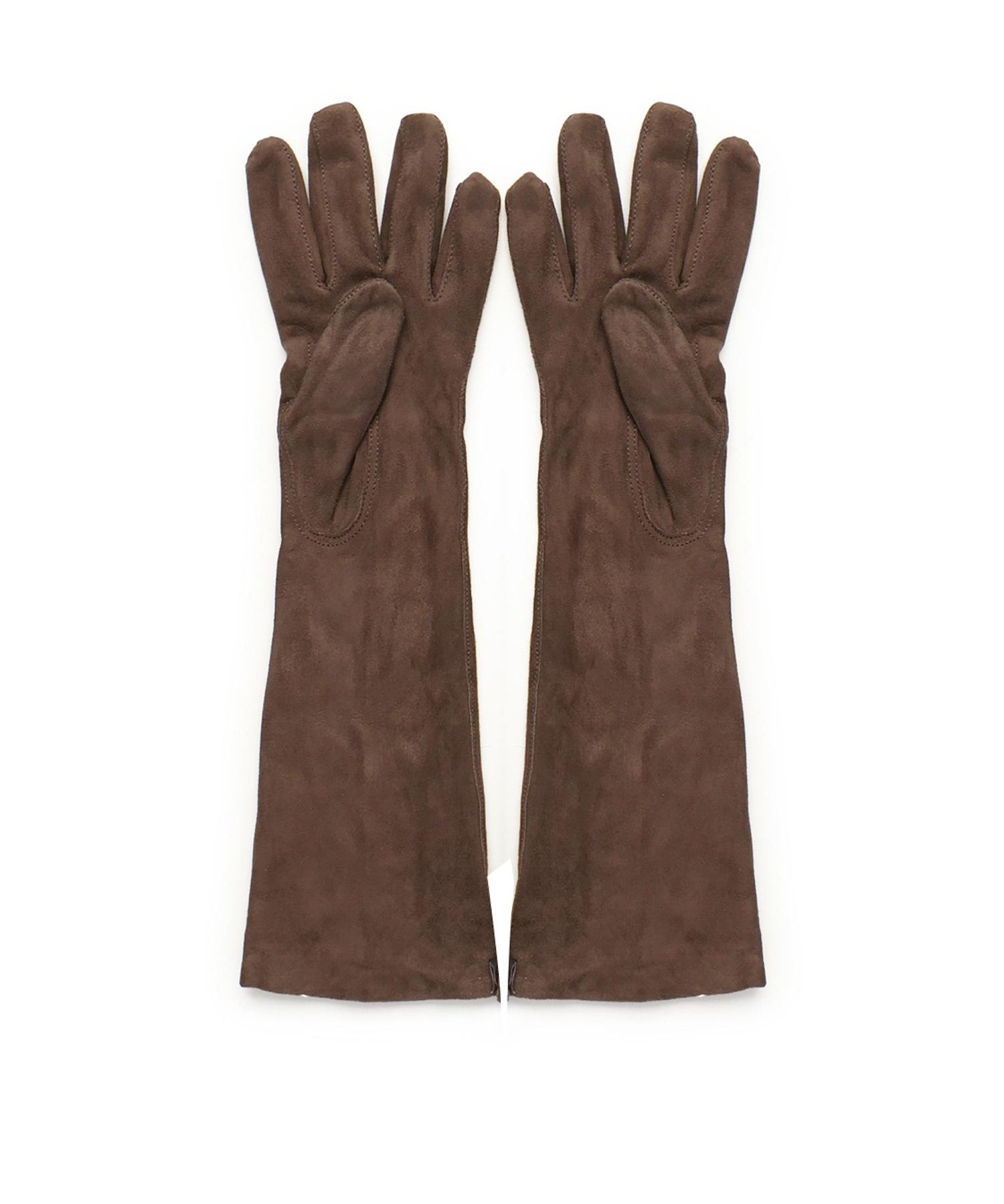 Guanti lunghi in nappa scamosciata 2524566013600 004 MAX MARA 