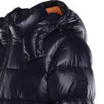 Piumino in nylon con logo HE9440035 BLUE HESKIMO 