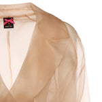 Trench Cocco in organza di seta 106614 A2DJQ35 PINKO 