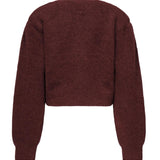 Cardigan in maglia con maniche a sbuffo 114276 2734 ROTATE 