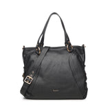 Borsa shopper Weave in pelle BIBP9E601 NERO BIASIA 