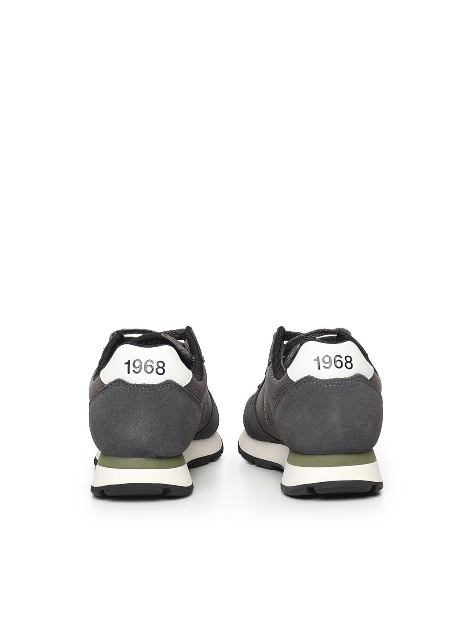 Sneaker Tom in nylon e suede Z45101 47 SUN 68 
