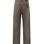 Jeans lunghi in denim di cotone FLP285 AT2IF0ZJ4 FENDI 