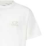 T-shirt in jersey di cotone con logo 20CMTS086A 005100W103 C.P. COMPANY 