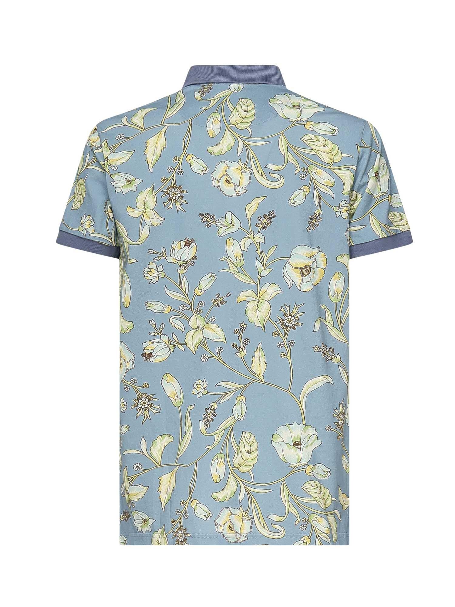 Polo con stampa floreale MRMD0004 AK571X0880 ETRO 