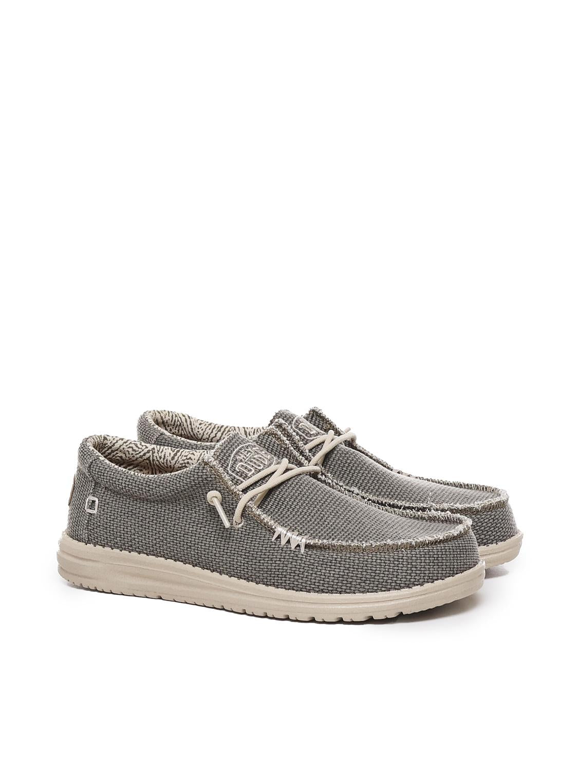 Stringate Wally in canvas HD.40003 6VP HEY DUDE 