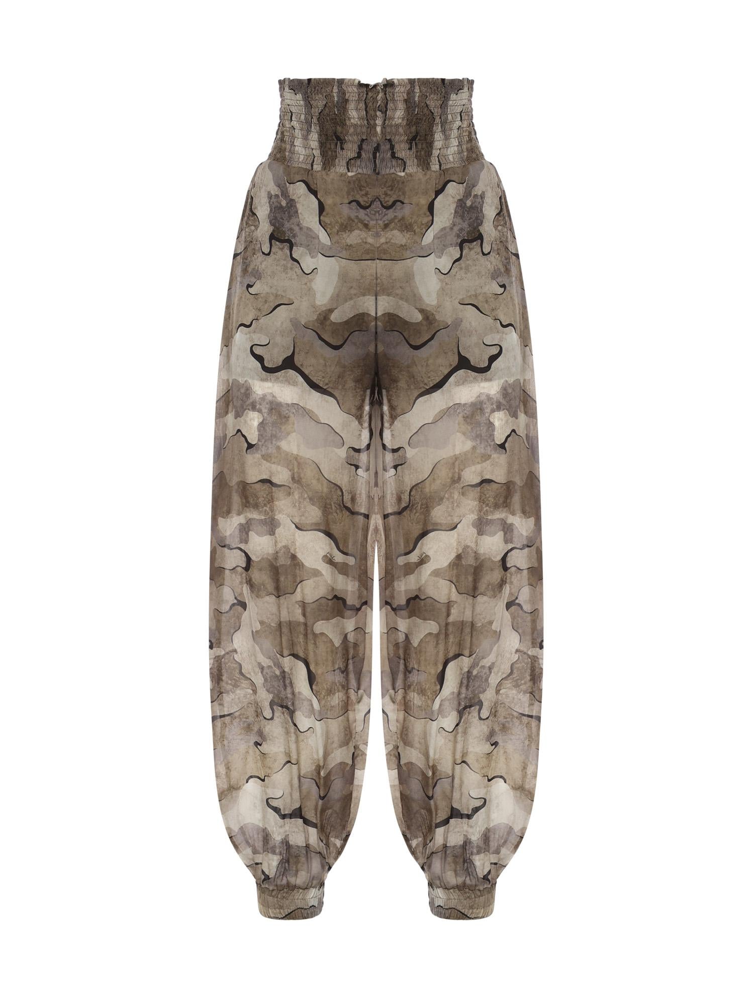 Pantaloni balloon camouflage 107732 A3N0DS4 PINKO 