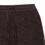Shorts Liz con ricamo sangallo 106223 A35PM28 PINKO 