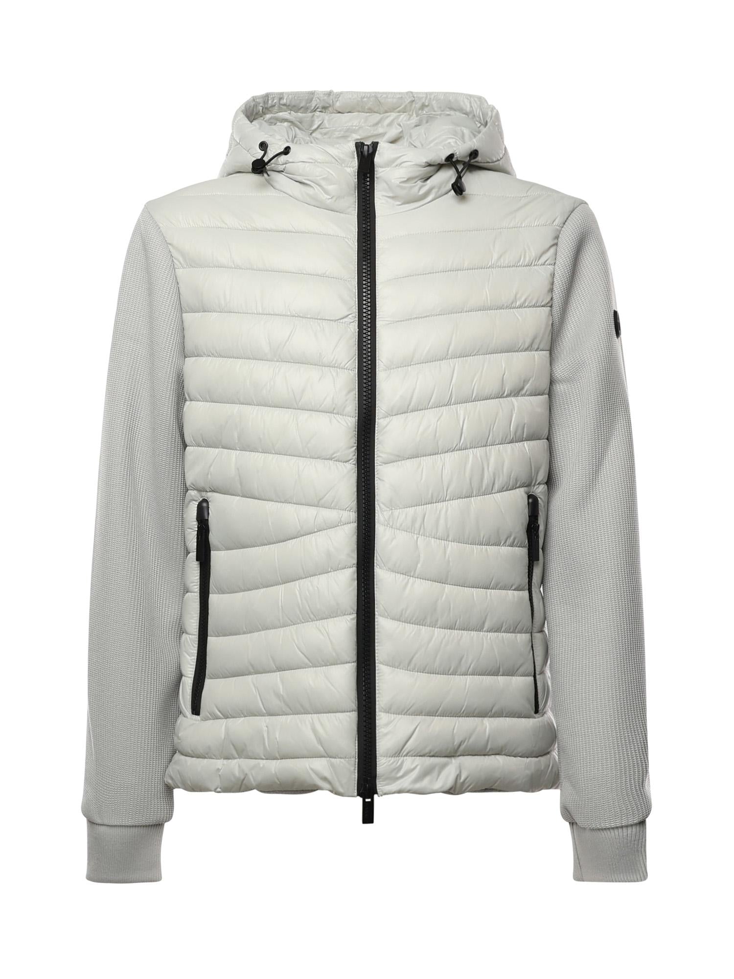 Giubbino con cappuccio e logo MK9940039 MASTICE MARKUP 