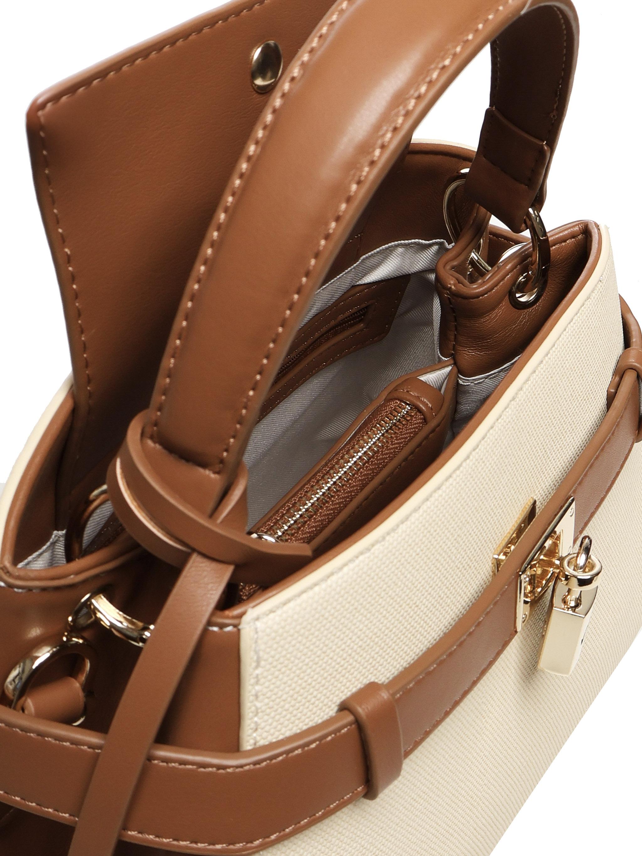 Borsa a mano Yui 73BS8ZU01 YUINATURALE/CUOIO V° 73 