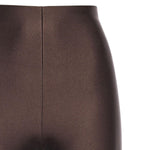 Leggings Holly 80's in lycra lucida T190412A TJP062DARK BROWN THE ANDAMANE 