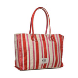 Borsa shopping con logo 73BS9MV01R ILENEROSSO/MULTICOLOR V° 73 