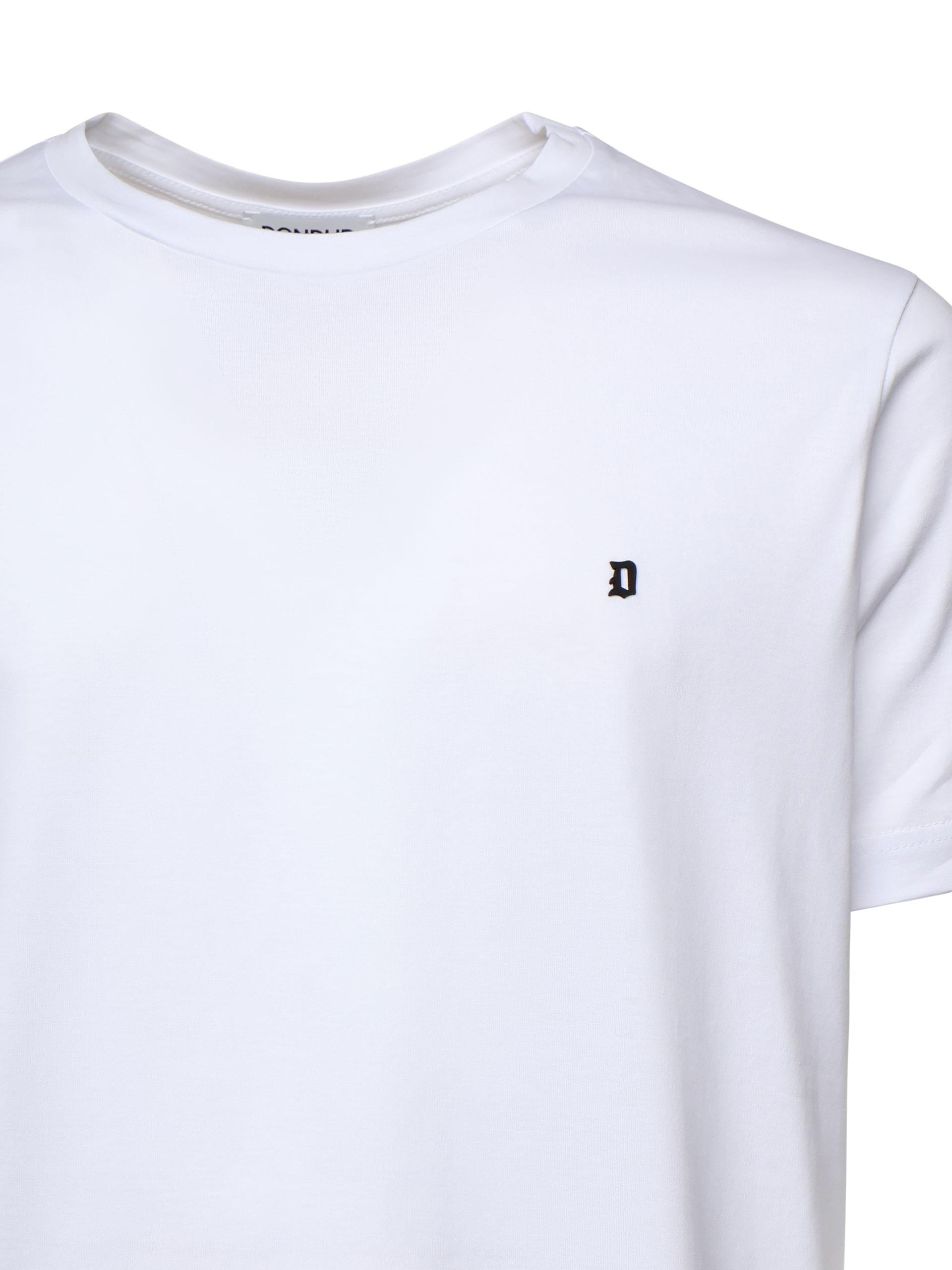 T-shirt con logo US198 JF0271UZL4000 DONDUP 