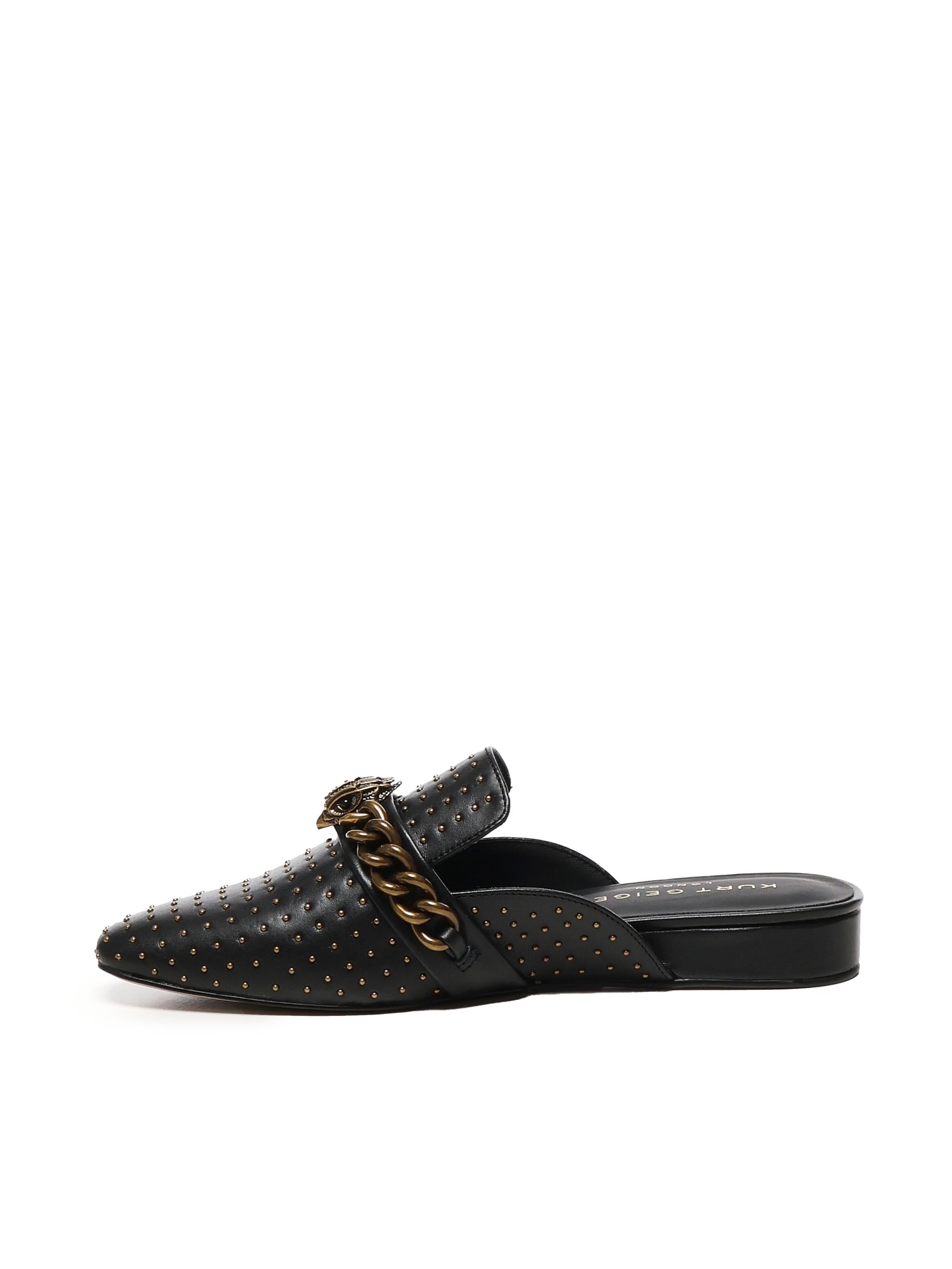 Mules Chelsea con dettaglio catena 5126400109 BLACK KURT GEIGER 