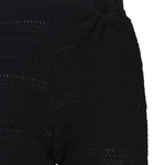 Pantalone svasato con anello AUS4PANTI -BLACK ALBERTO AUDENINO 
