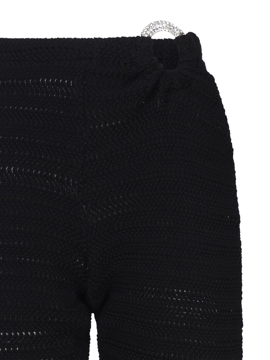 Pantalone svasato con anello AUS4PANTI -BLACK ALBERTO AUDENINO 