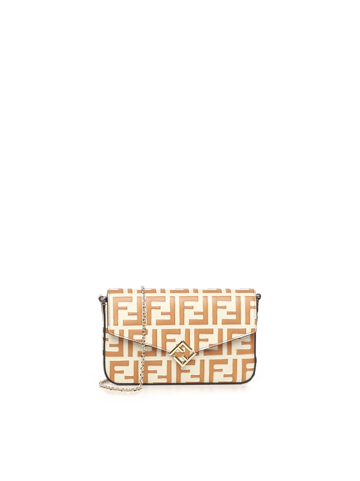 Portafoglio FF Diamonds con catena 8M0509 ADYMF1U3H FENDI 