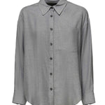 Camicia in levantina di viscosa<BR/> DC375 IF0044D002O903 DONDUP 