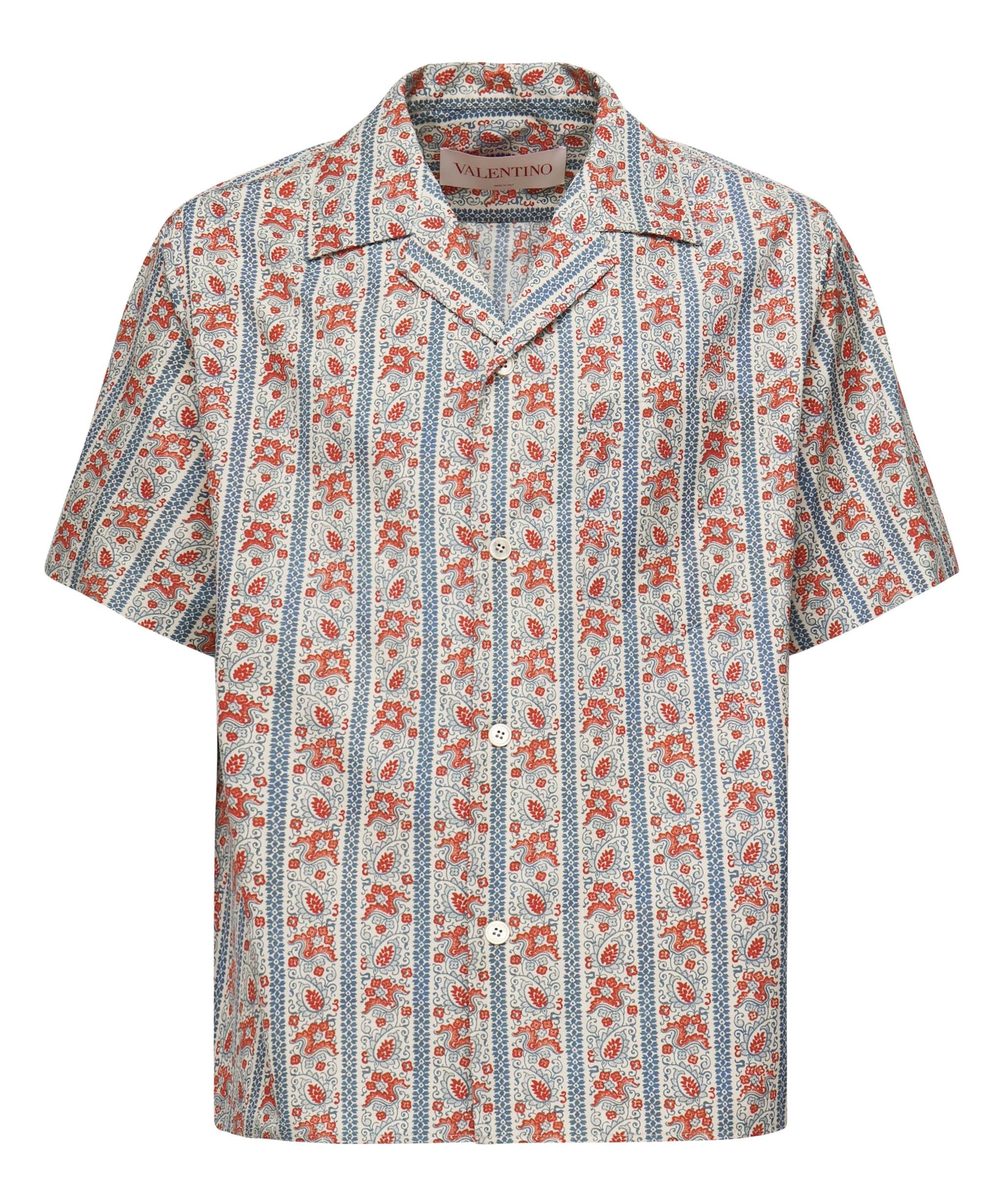 Camicia bowling con stampa paisley 6V3AA111 AS1QQX VALENTINO GARAVANI 