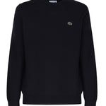Maglioncino in misto cotone con logo AH0128 166 LACOSTE 