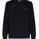 Maglioncino in misto cotone con logo AH0128 166 LACOSTE 