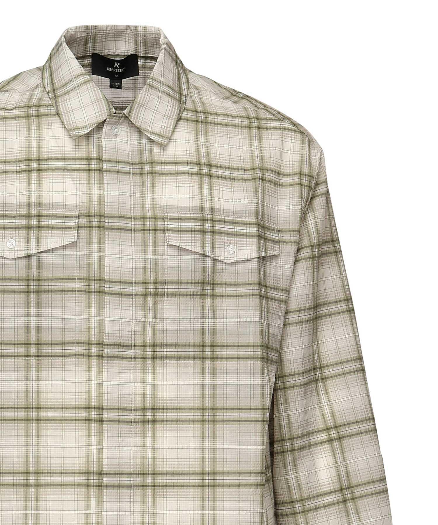 Camica check in flanella MLM100300 37 REPRESENT 