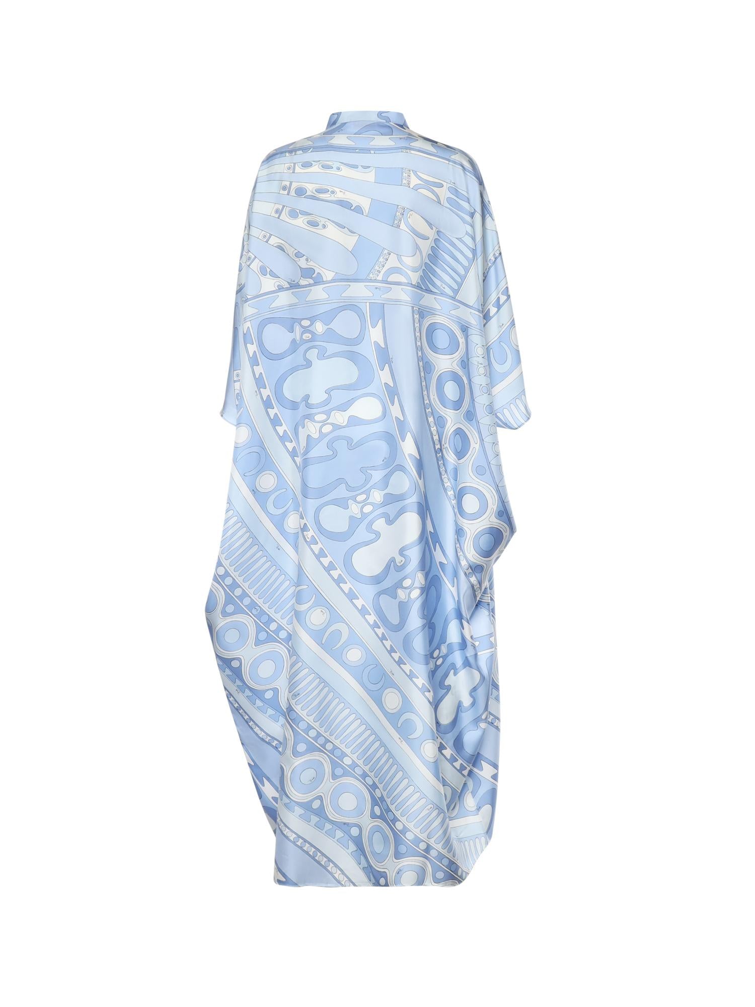 Caftano in seta stampa Soleil 6HRL76 6H862068 PUCCI 