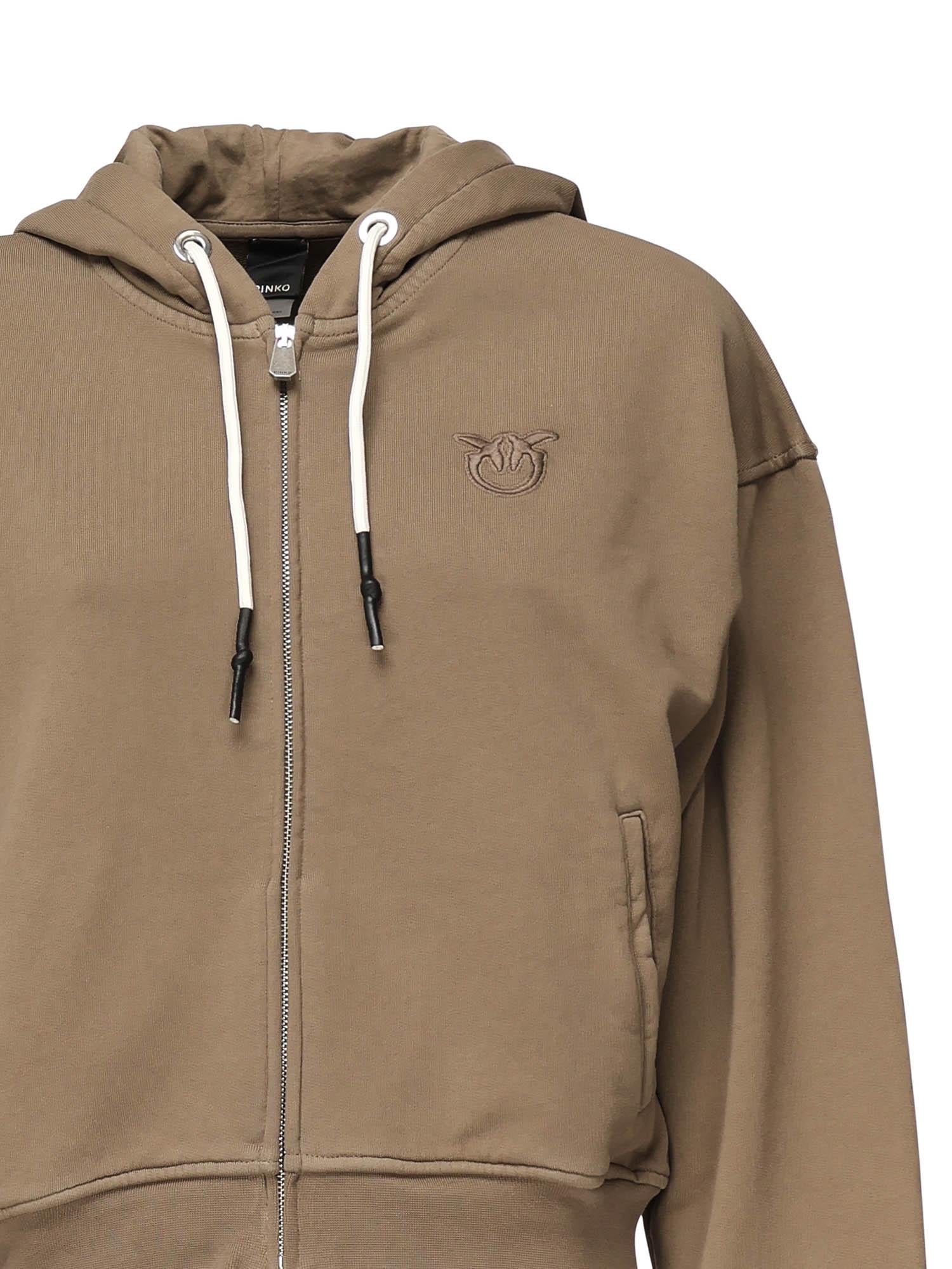 Felpa con logo 105509 A2RBM10 PINKO 