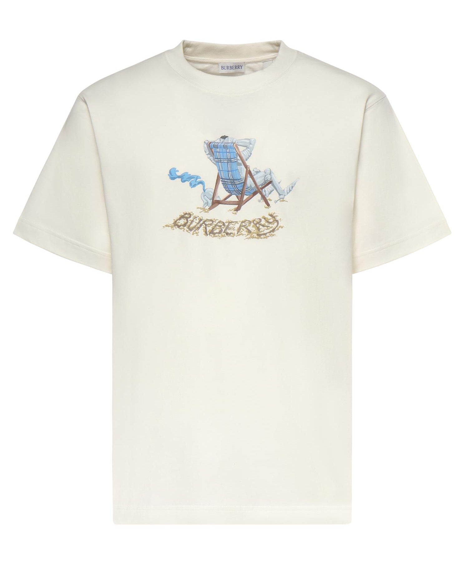 T-shirt in cotone Beach Knight 8123483 B7078 BURBERRY 
