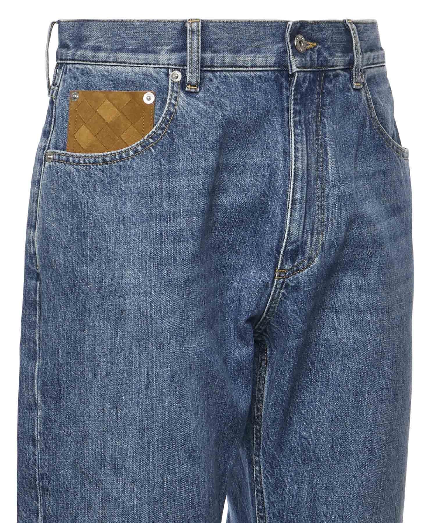 Jeans a gamba dritta 831605 V42W04715 BOTTEGA VENETA 
