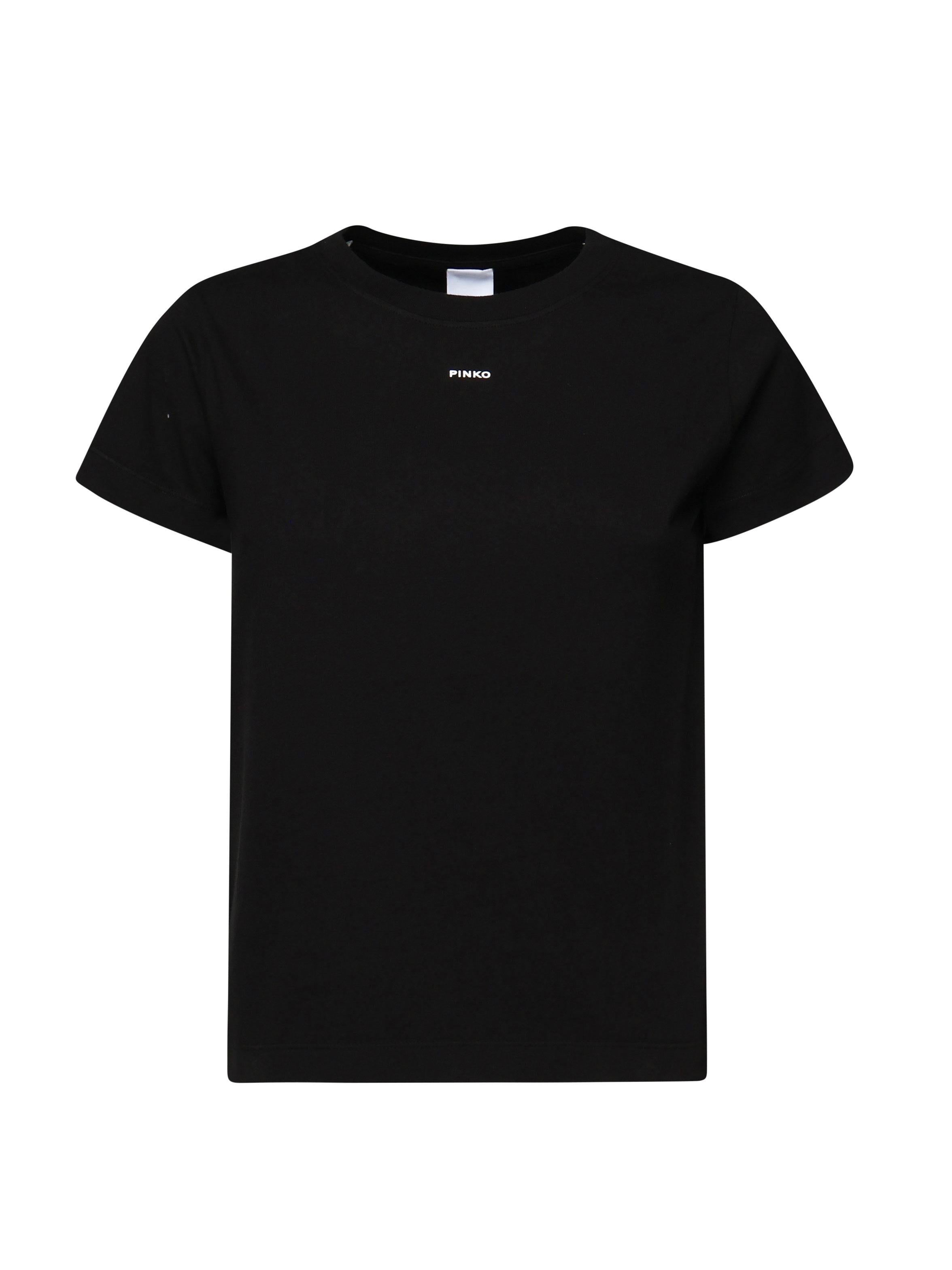 T-shirt mini logo 100373 A228Z99 PINKO 