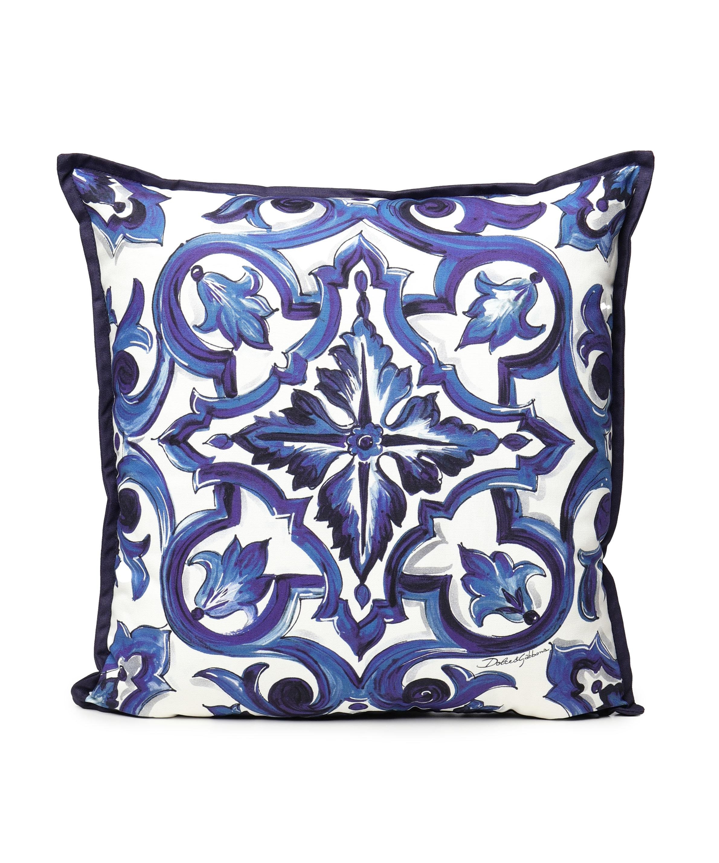 Cuscino in canvas piccolo TCE001 TCAA2UB012 DOLCE & GABBANA HOME 