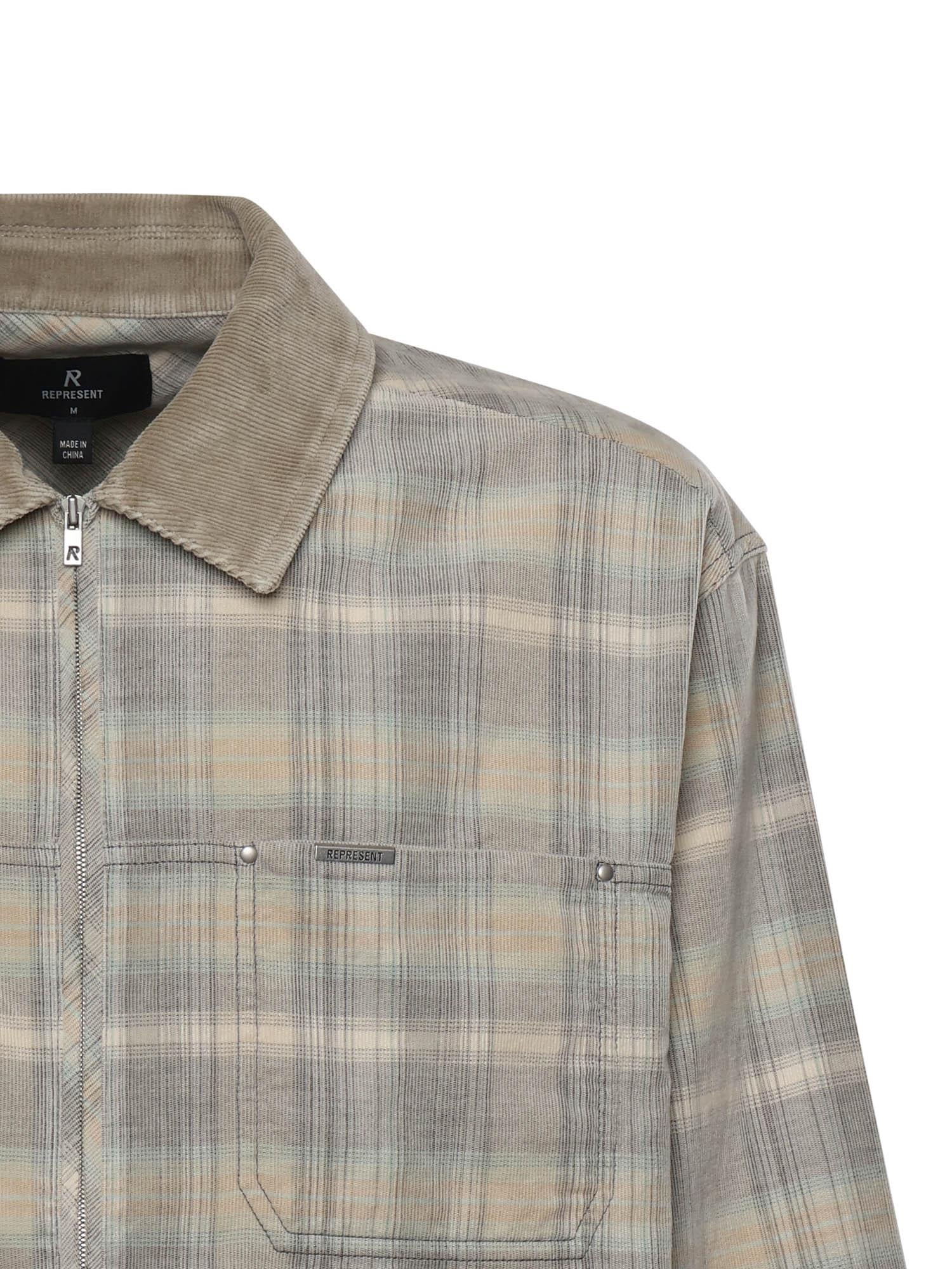 Camicia Check in flanella MLM100569 45 REPRESENT 