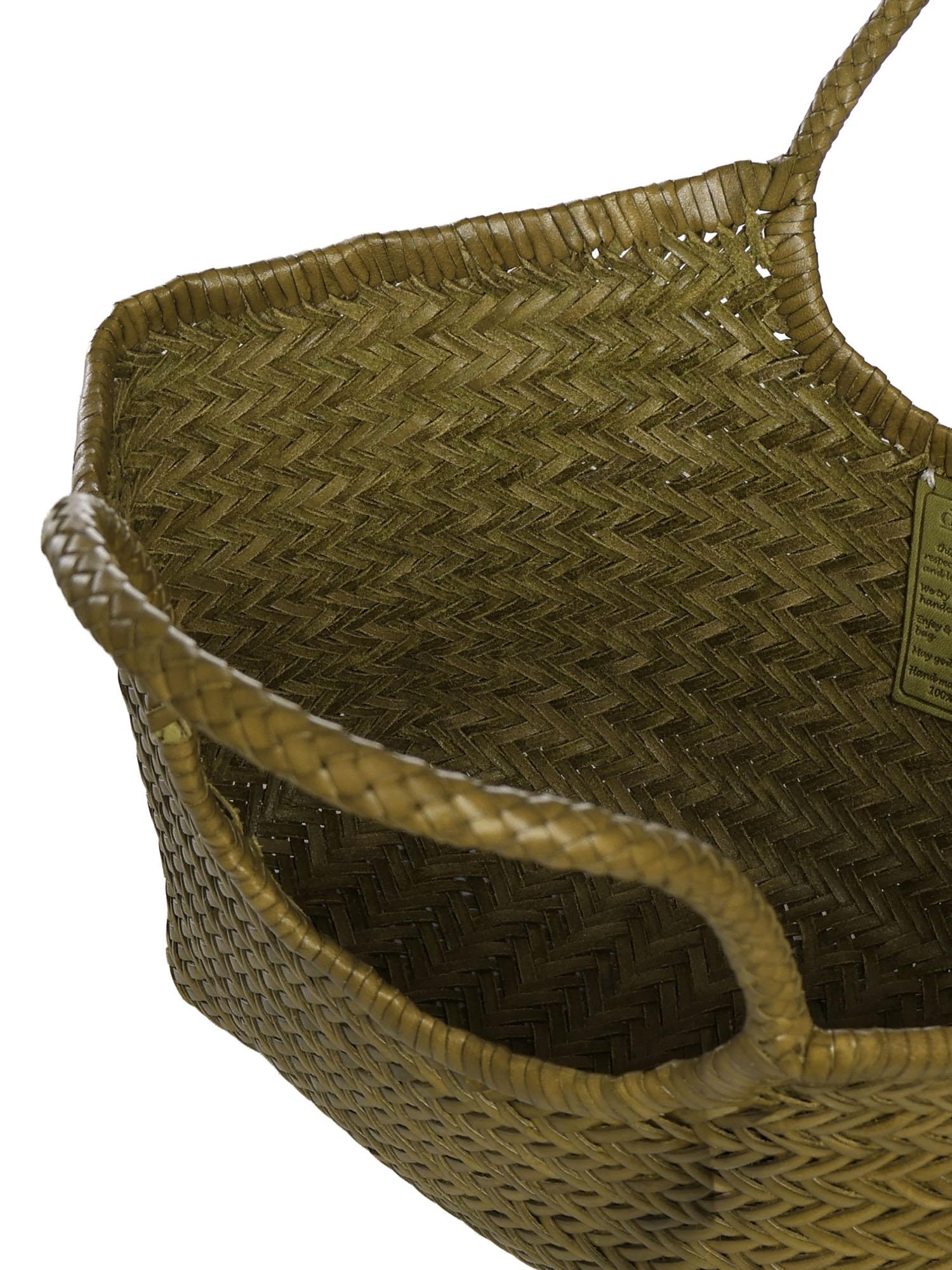 Borsa Nantucket in pelle 8822 BAMBOO GREEN DRAGON DIFFUSION 