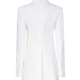 Blazer doppio materiale stretch 2512041043600 001 MAX MARA 