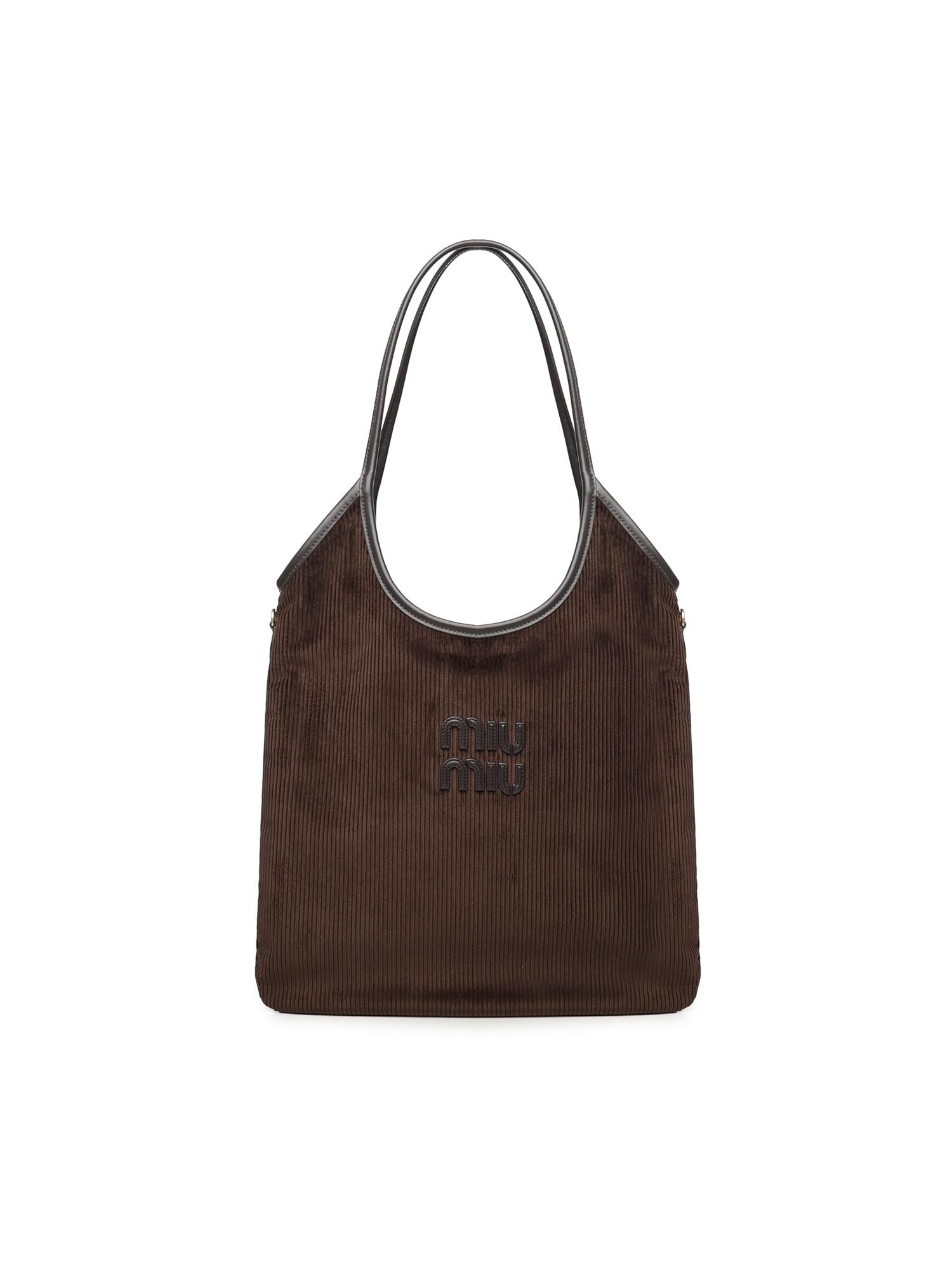 Borsa IVY in velluto 5BG231 AF81F0192 MIU MIU 