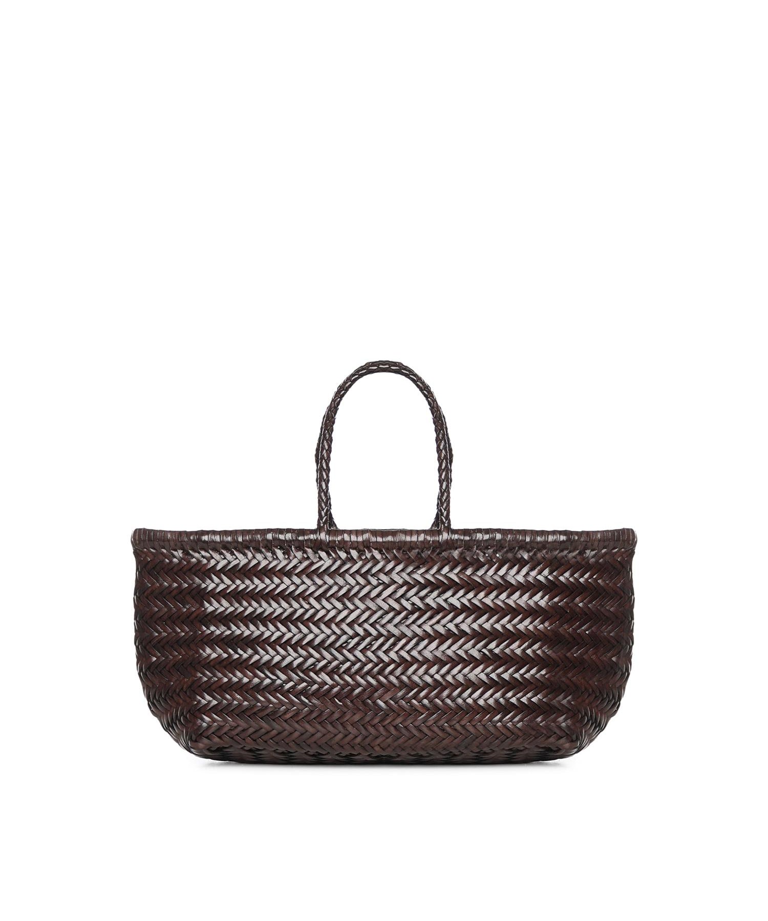 Borsa Bamboo Triple Jump small in pelle 8811 DK BROWN DRAGON DIFFUSION 