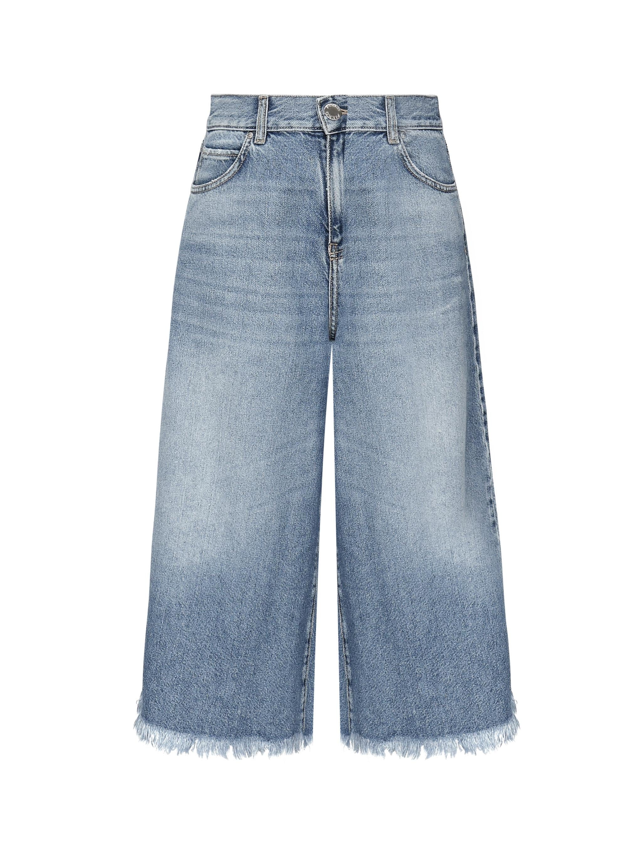 Jeans bermuda ampi in denim soft 104646 A2DZPJO PINKO 