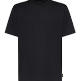 T-shirt in cotone e seta 810324 ZQ317Z0542 ZANONE 