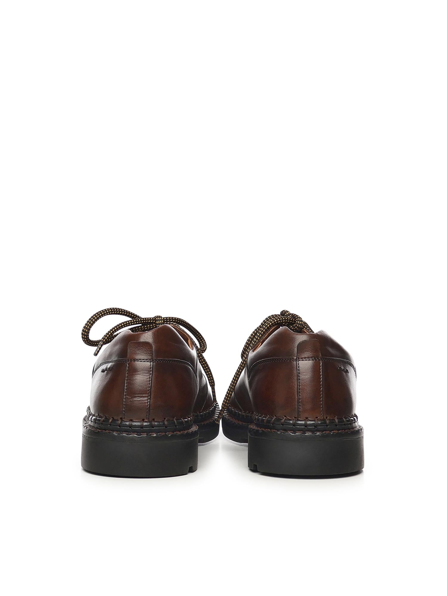 Scarpe stringate in pelle 68004 TABACCO ALEXANDER HOTTO 