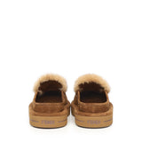 Sabot in camoscio e visone 8R8777 AYA0F1TP4 FENDI 