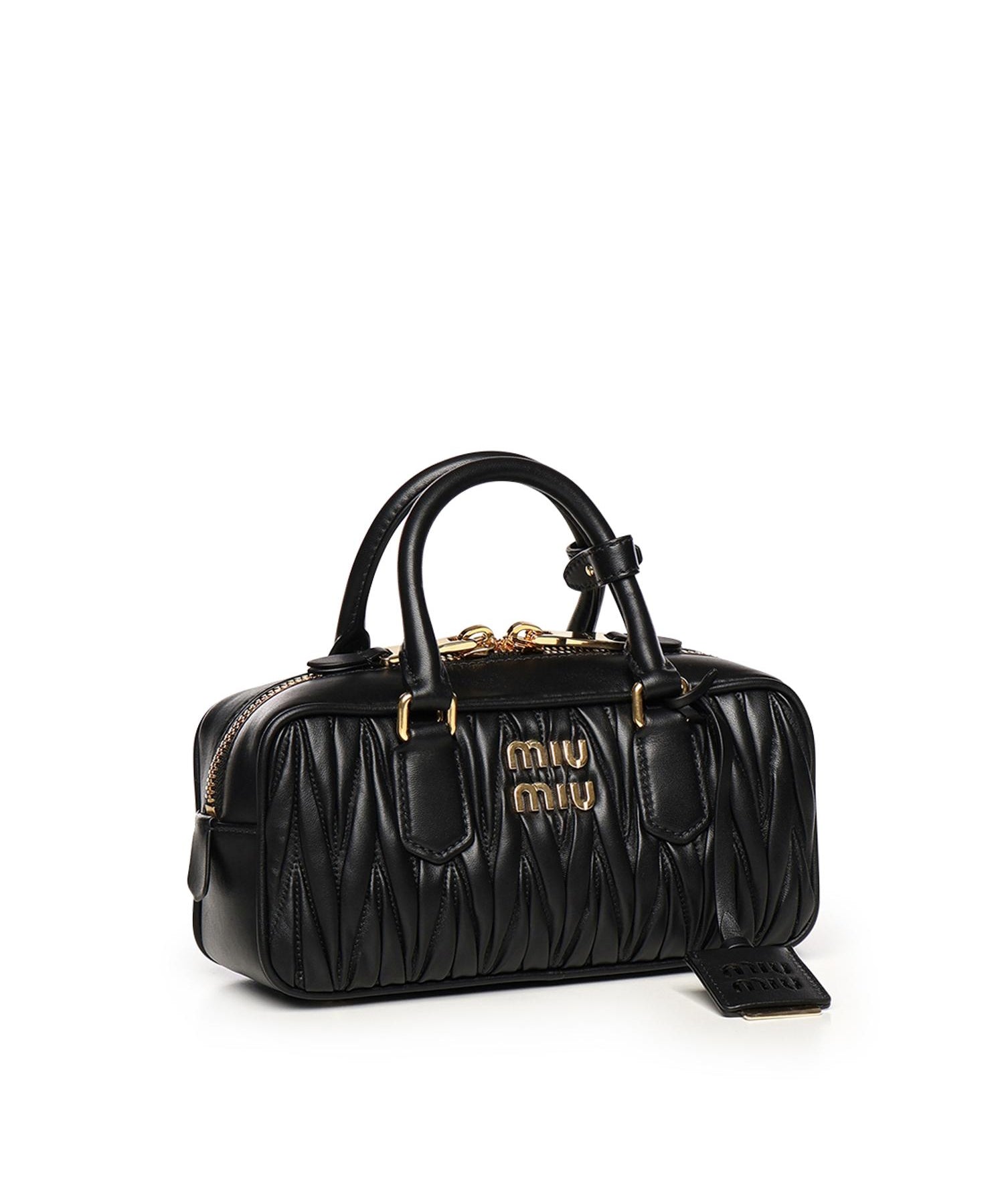 Borsa Arcadie in nappa matelassé 5BB142 AN88F0002 MIU MIU 