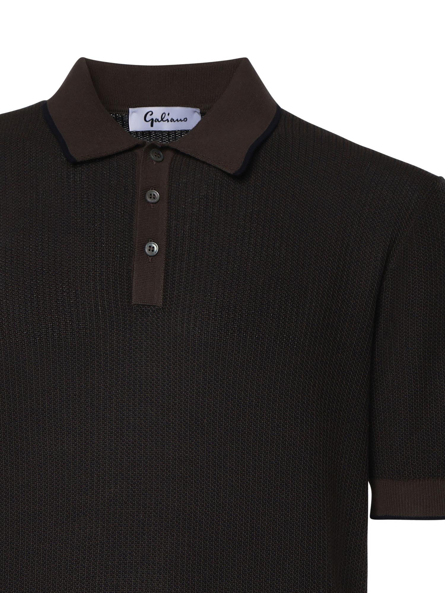 Polo in cotone 57113 18069180 GALIANO 