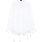 Camicia Lingerie in popeline di lyocell 831656 TRO379000 BALENCIAGA 