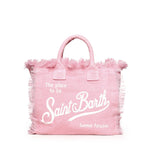 Borsa Colette in lino con logo COL0018 00142L MC2 SAINT BARTH 