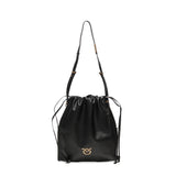 Borsa a spalla con logo 104359 A0QOZ99Q PINKO 