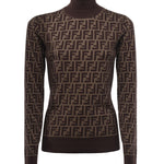 Maglia in cotone FF FZXC73 ASJTF0GGE FENDI 