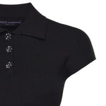 Polo a coste FXZ41Z JFMHGN0000 DOLCE & GABBANA 